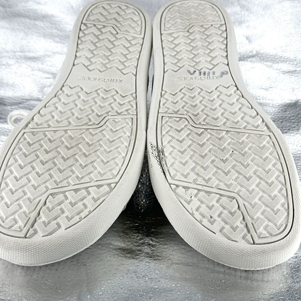 Xero Shoes Dillon Womens Size 9 White Knit Minimalist Barefoot Lace Up - Picture 13 of 13